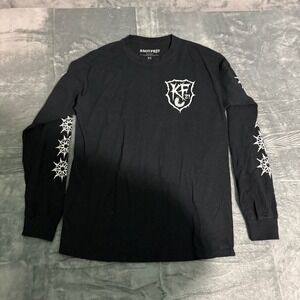 KnotFest Shirt Mens Medium RoadShow Band T Black goth Long Sleeve Y2K